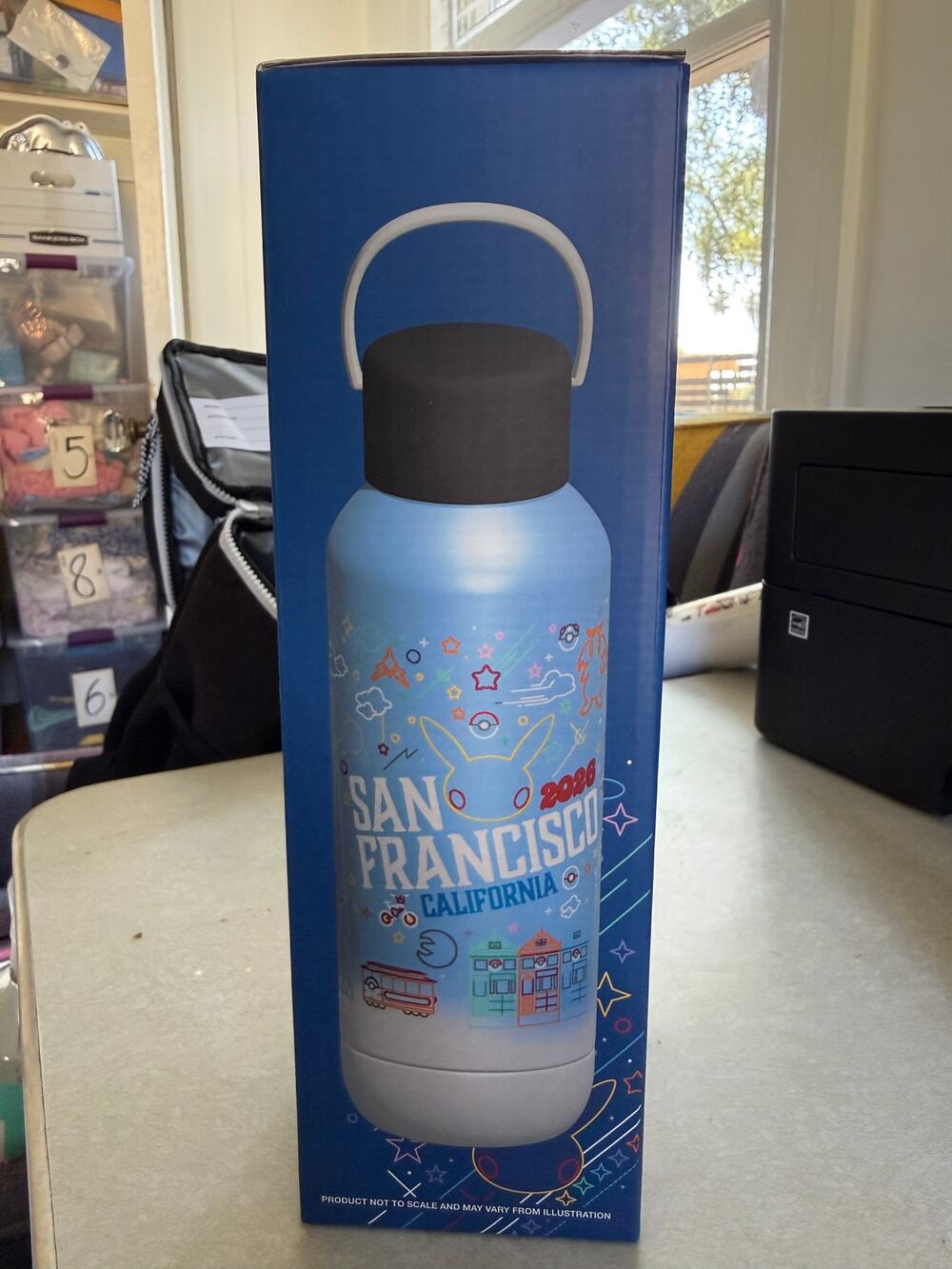Pokemon Worlds XP San Francisco 2026 Exclusive - Water Bottle
